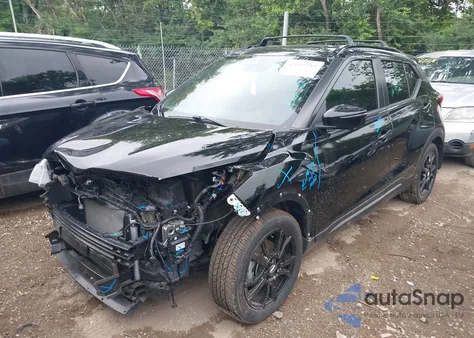 2021 Nissan Kicks Sr Xtronic Cvt from USA, damaged, VIN 3N1CP5DV8ML562736
